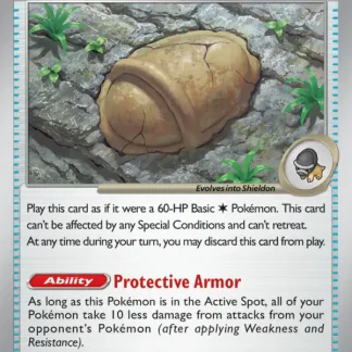 Antique Armor Fossil  ·  Pitch Black 072