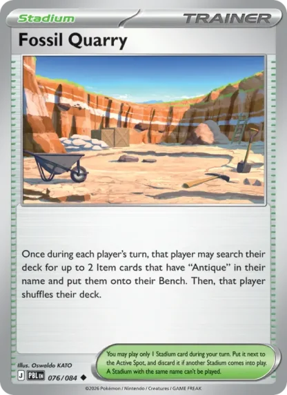 Fossil Quarry · Pitch Black 076