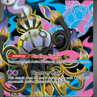 Mega Chandelure ex  ·  Pitch Black 099