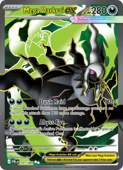 Mega Darkrai ex · Pitch Black 101