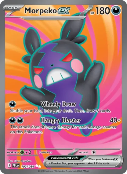 Morpeko ex · Pitch Black 102