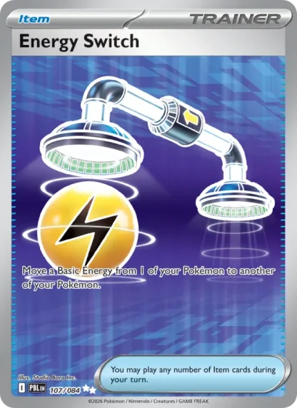 Energy Switch · Pitch Black 107