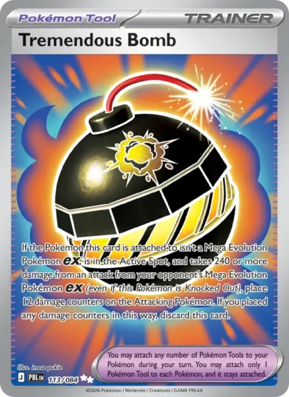 Tremendous Bomb · Pitch Black 113