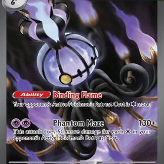 Mega Chandelure ex  ·  Pitch Black 115