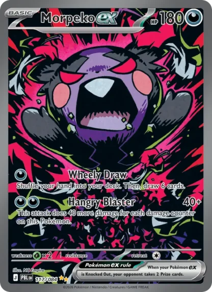 Morpeko ex · Pitch Black 117