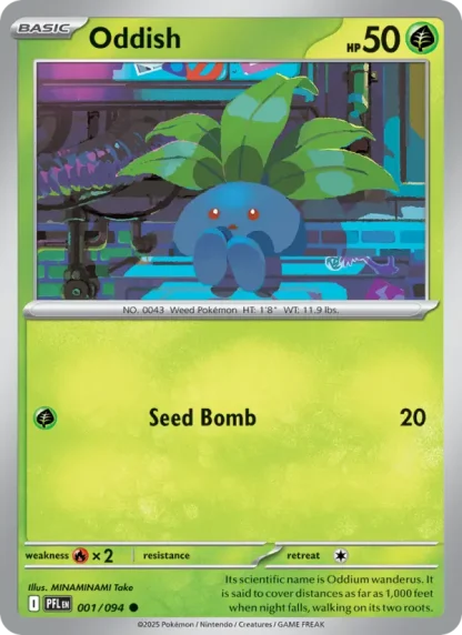 Oddish · Phantasmal Flames 001