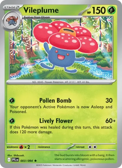 Vileplume · Phantasmal Flames 003