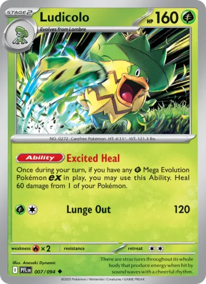 Ludicolo · Phantasmal Flames 007