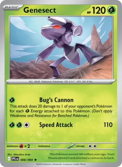 Genesect · Phantasmal Flames 008