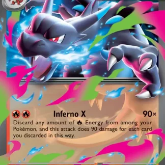 Mega Charizard X ex  ·  Phantasmal Flames 013