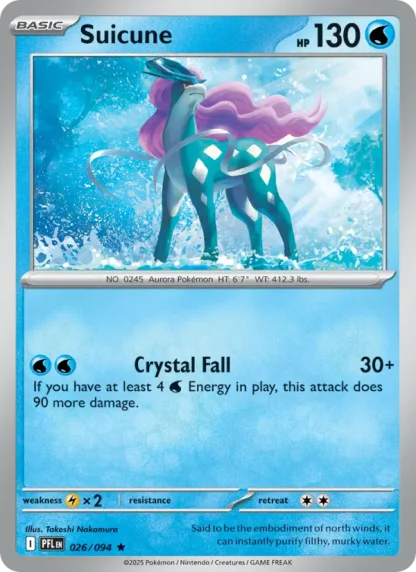 Suicune · Phantasmal Flames 026