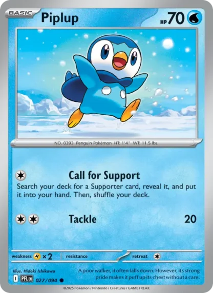 Piplup · Phantasmal Flames 027