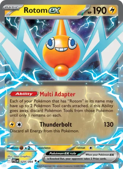 Rotom ex · Phantasmal Flames 029