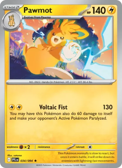 Pawmot · Phantasmal Flames 034