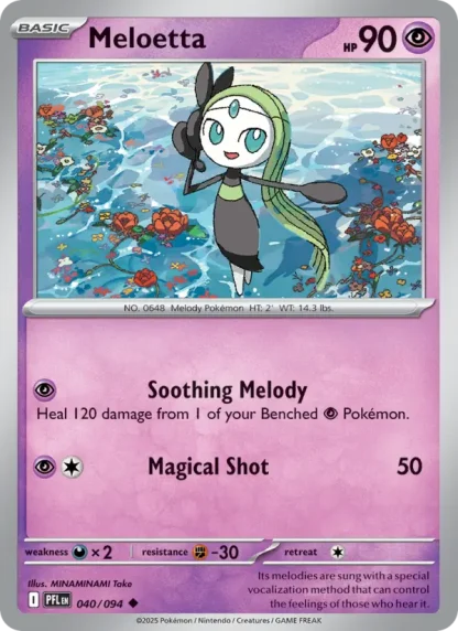 Meloetta · Phantasmal Flames 040