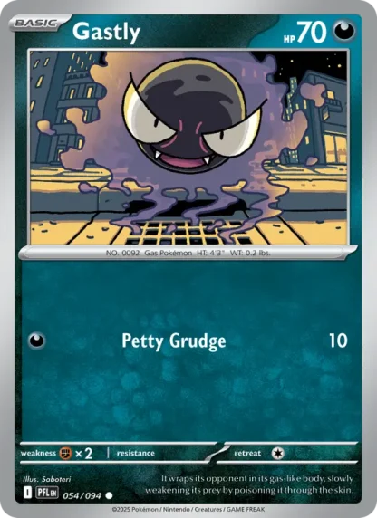 Gastly · Phantasmal Flames 054