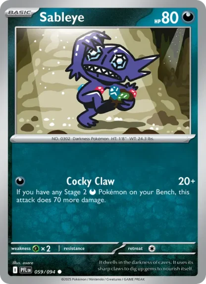 Sableye · Phantasmal Flames 059
