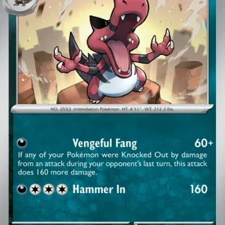 Krookodile  ·  Phantasmal Flames 066