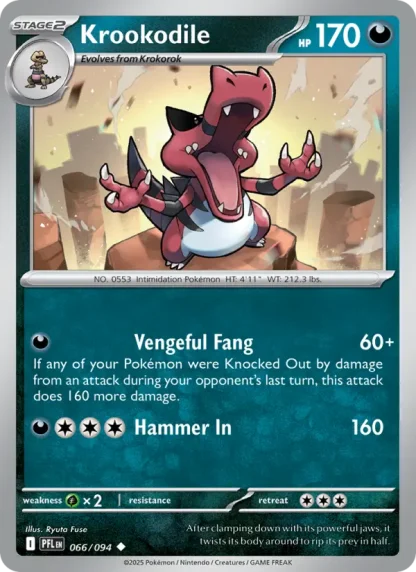 Krookodile · Phantasmal Flames 066