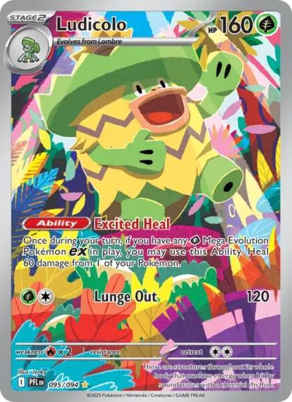 Ludicolo · Phantasmal Flames 095