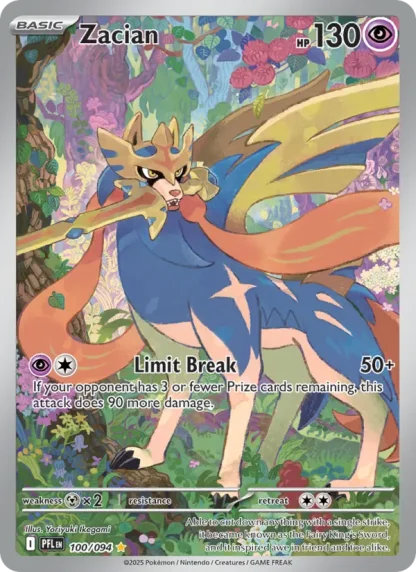Zacian · Phantasmal Flames 100