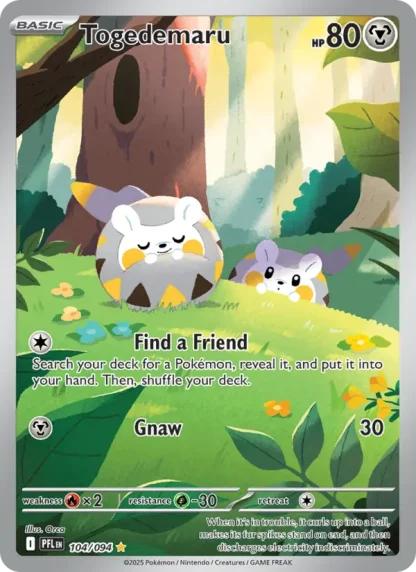 Togedemaru · Phantasmal Flames 104