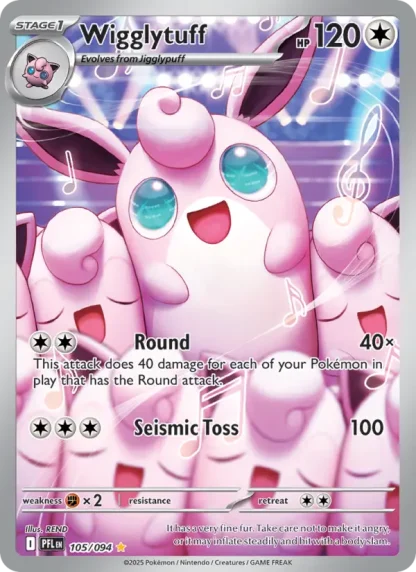 Wigglytuff · Phantasmal Flames 105