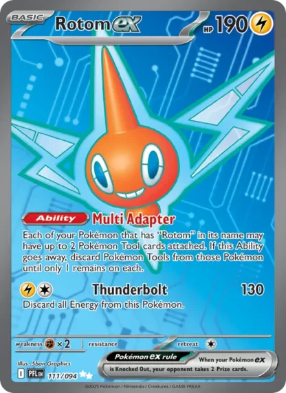 Rotom ex · Phantasmal Flames 111