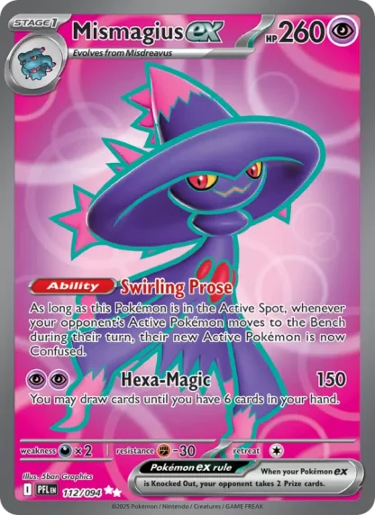 Mismagius ex · Phantasmal Flames 112