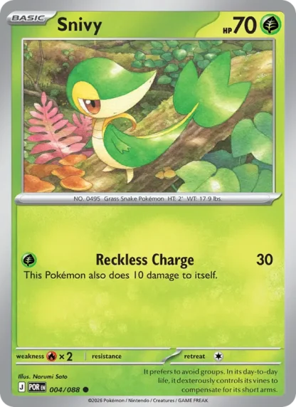 Snivy  ·  Perfect Order 004