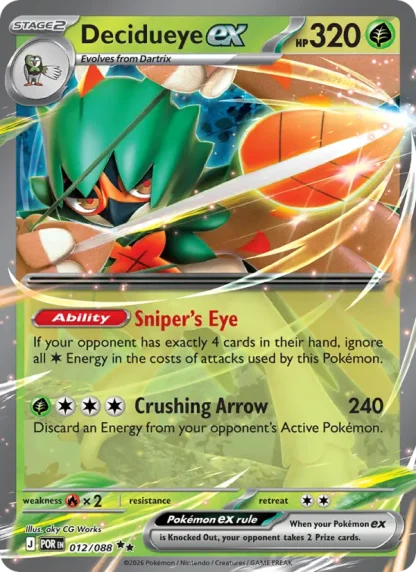 Decidueye ex  ·  Perfect Order 012