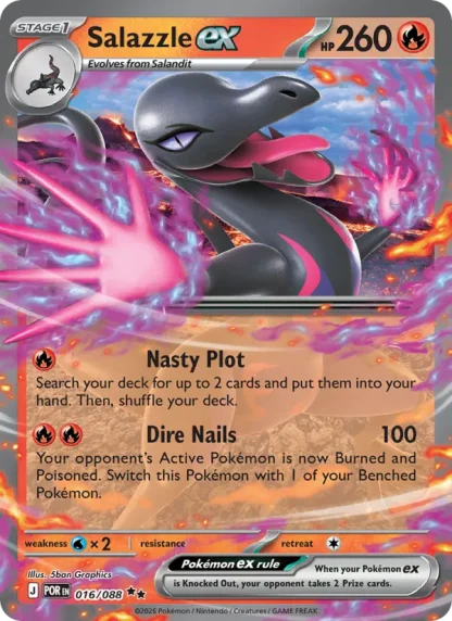 Salazzle ex  ·  Perfect Order 016