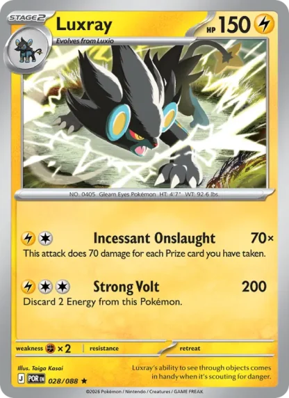 Luxray · Perfect Order 028