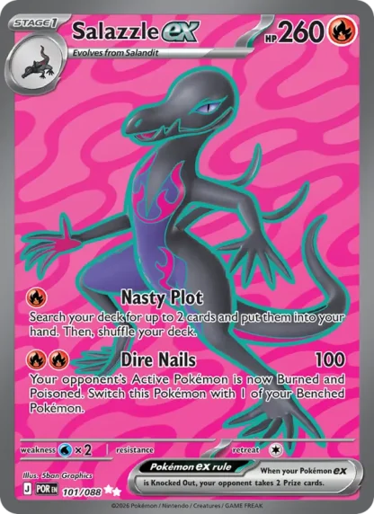 Salazzle ex · Perfect Order 101
