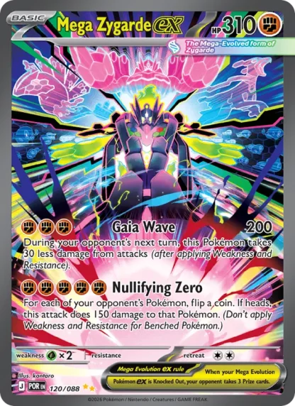 Mega Zygarde ex · Perfect Order 120