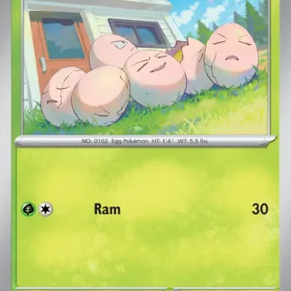 Exeggcute  ·  Prismatic Evolutions 001