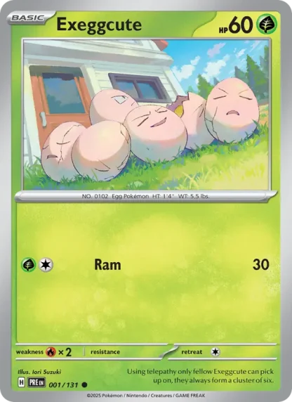 Exeggcute · Prismatic Evolutions 001