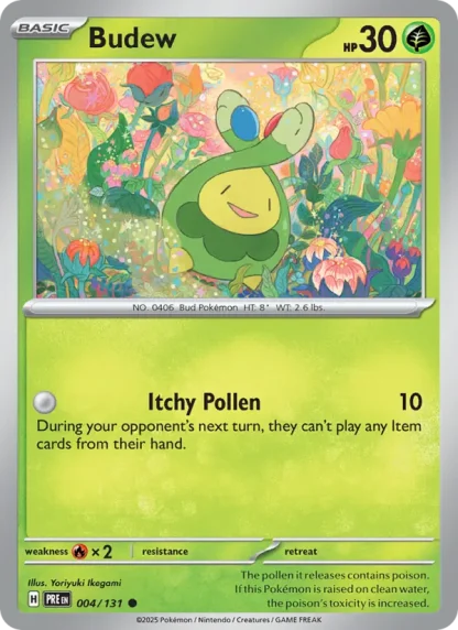 Budew · Prismatic Evolutions 004
