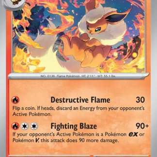Flareon  ·  Prismatic Evolutions 013