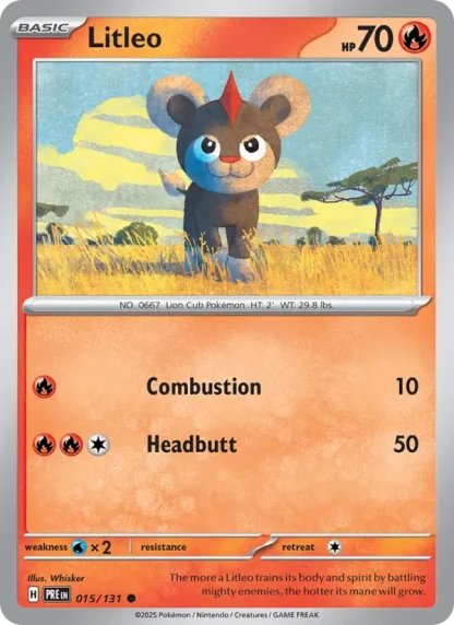Litleo · Prismatic Evolutions 015