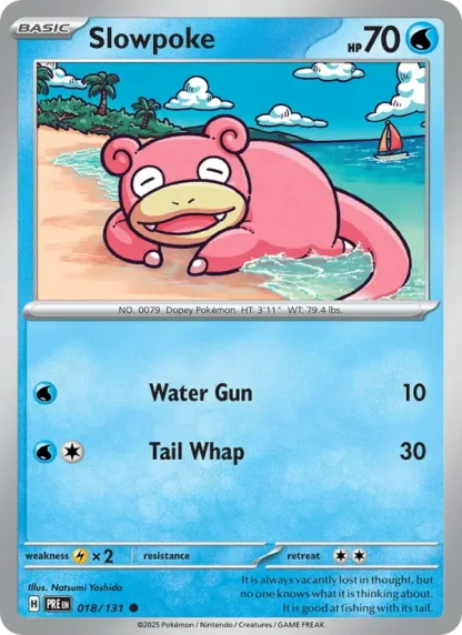 Slowpoke · Prismatic Evolutions 018