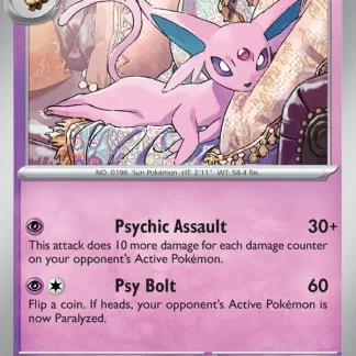 Espeon  ·  Prismatic Evolutions 033