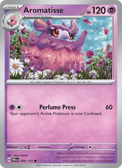 Aromatisse · Prismatic Evolutions 039