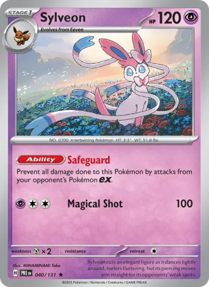 Sylveon · Prismatic Evolutions 040