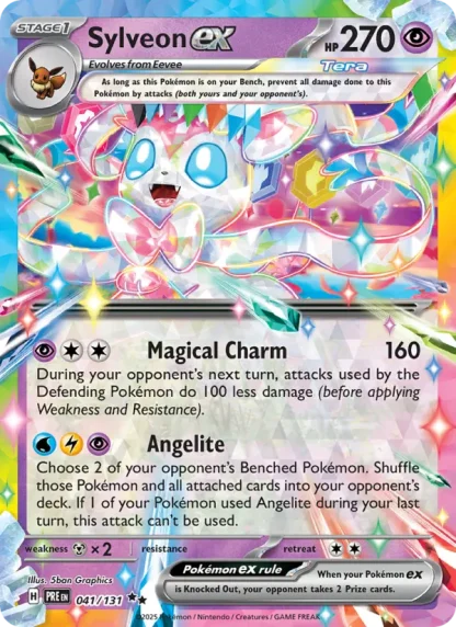 Sylveon ex · Prismatic Evolutions 041