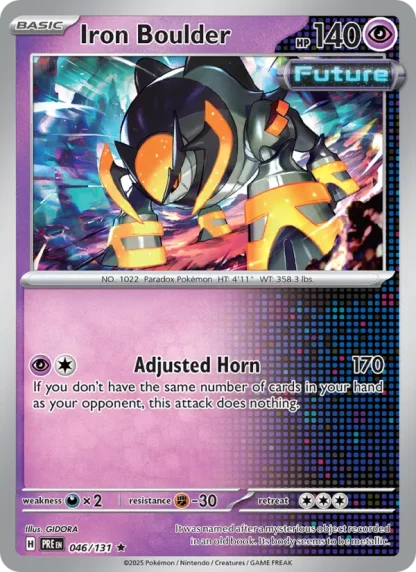 Iron Boulder · Prismatic Evolutions 046