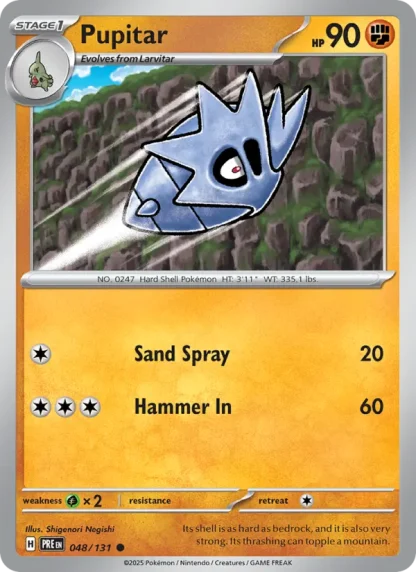 Pupitar · Prismatic Evolutions 048