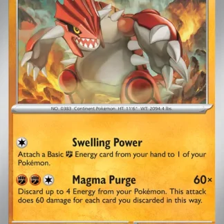Groudon  ·  Prismatic Evolutions 049