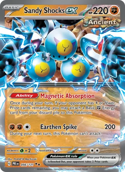 Sandy Shocks ex · Prismatic Evolutions 056