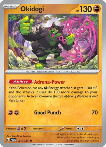 Okidogi · Prismatic Evolutions 057